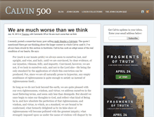 Tablet Screenshot of calvin500.com